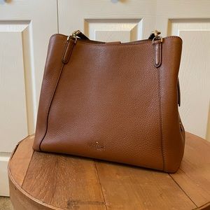 Brown soft leather Kate Spade purse